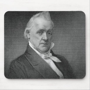 James Buchanan, engraved by Henry Bryan Hall (1800 Mouse Pad