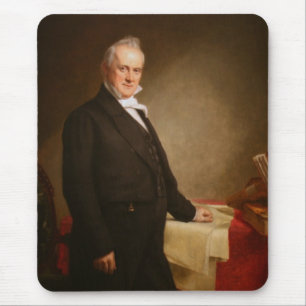 James Buchanan Mouse Pad