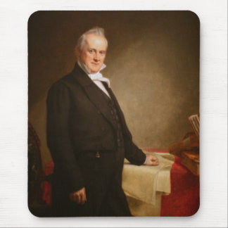 James Buchanan Mouse Pad