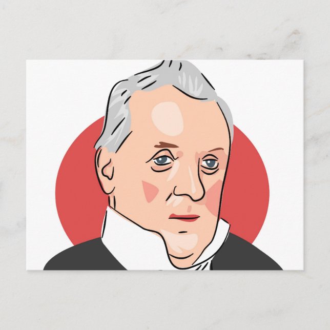 James Buchanan Postcard (Front)