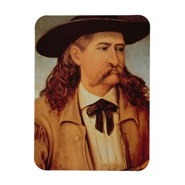 James Butler 'Wild Bill' Hickok (1837-76) 1874 (oi Magnet (Vertical)