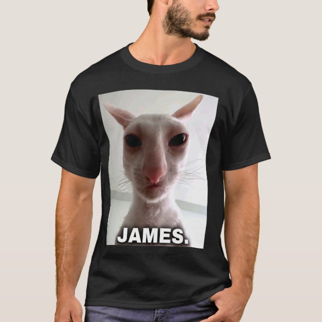 James Cat T-Shirt (Front)