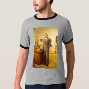 James Earl Carter Painted US President Portrait  T-Shirt