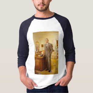 James Earl Carter Painted US President Portrait  T-Shirt
