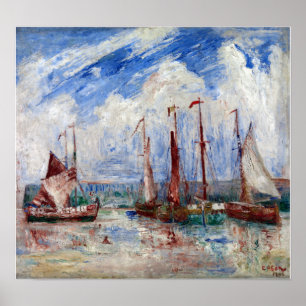 James Ensor Sloops Poster