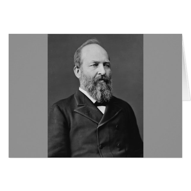 James Garfield 20th President (Front Horizontal)