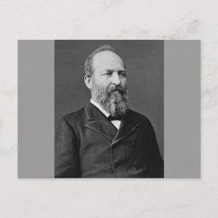 James Garfield 20th President Postcard
