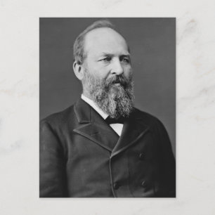 James Garfield 20th President Postcard