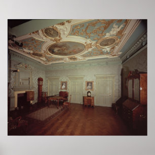 James Gibbs Drawing room from Henrietta Place Poster