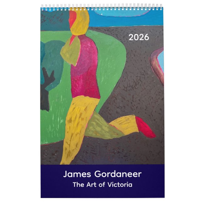 James Gordaneer Art of Victoria Calendar (Cover)