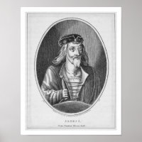 James I (1394-1437), King of Scotland, from Johnst