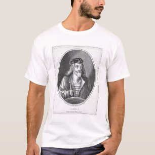 James I (1394-1437), King of Scotland, from Johnst T-Shirt
