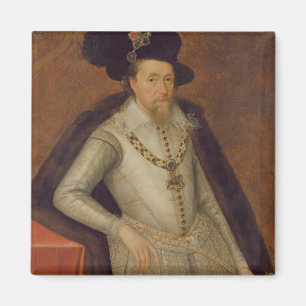 James I of England, and VI of Scotland Magnet