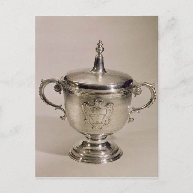 James II Steeple Cup, 1685 Postcard (Front)