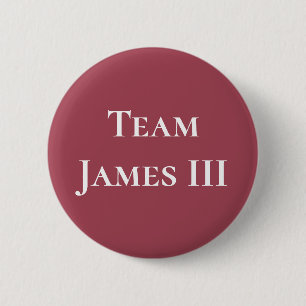 James III, King of Scots 6 Cm Round Badge