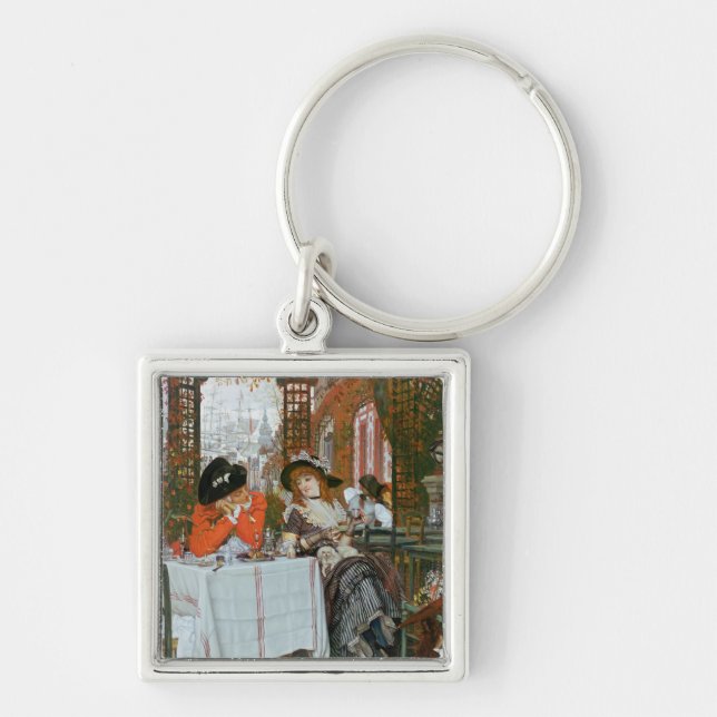 James Jacques Joseph Tissot | A Luncheon Key Ring (Front)
