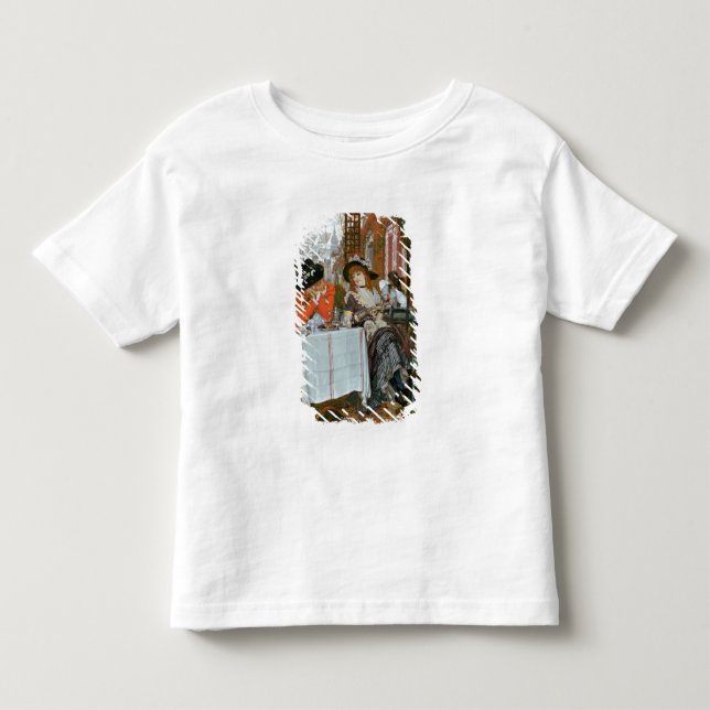 James Jacques Joseph Tissot | A Luncheon Toddler T-Shirt (Front)