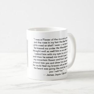 James Joyce Coffee Mug
