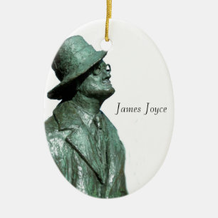 James Joyce image for Oval Ornament