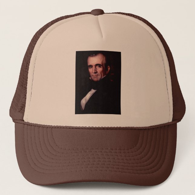 James K. Polk 11 Trucker Hat (Front)