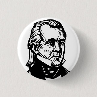 James K Polk button