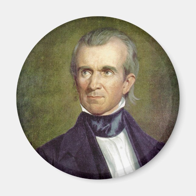 James K Polk Magnet (Front)