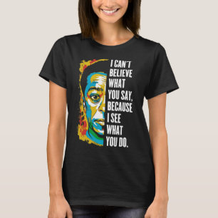 James Ldwin Graffiti Art Juneteenth Black History T-Shirt