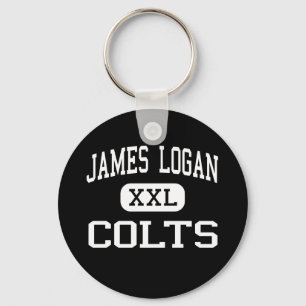 James Logan - Colts - High - Union City California Key Ring
