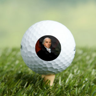 James Madison 4th President of the United States Golf Balls