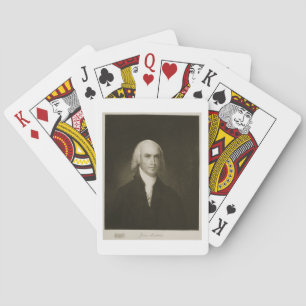 James Madison, 4th President of the United States Playing Cards