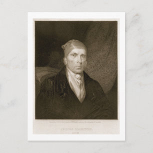 James Madison aged 82, engraved by Thomas B. Welch Postcard