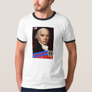 James Madison Baseball Card T-Shirt
