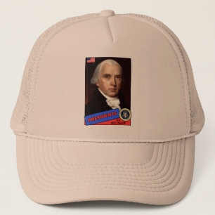 James Madison Baseball Card Trucker Hat