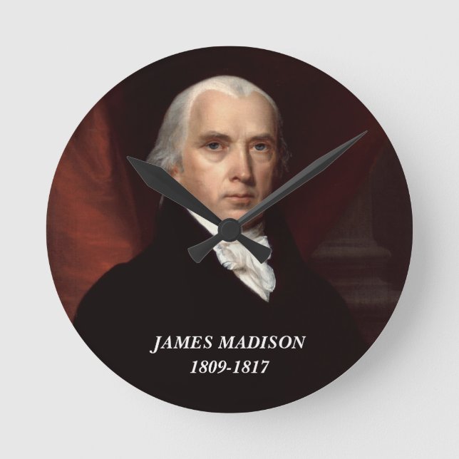James Madison clock (Front)