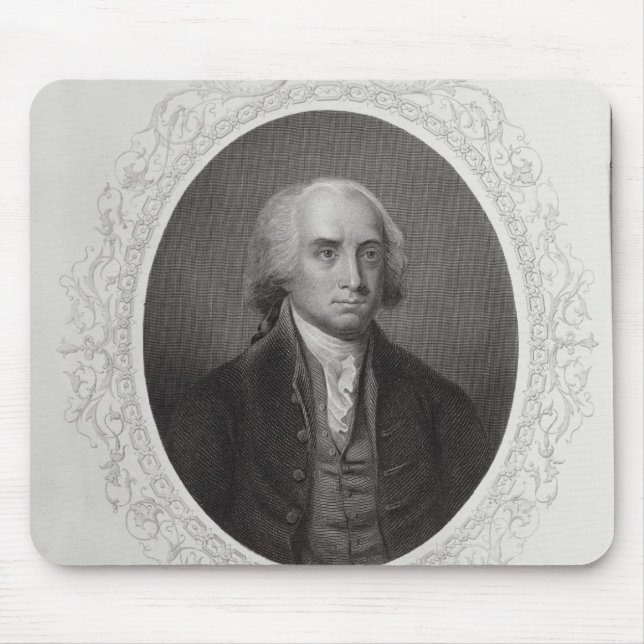 James Madison Mouse Pad (Front)