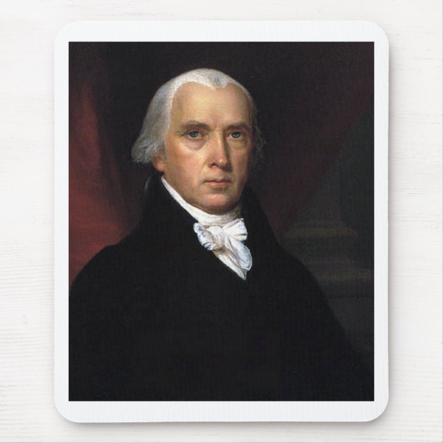 James Madison Mouse Pad (Front)