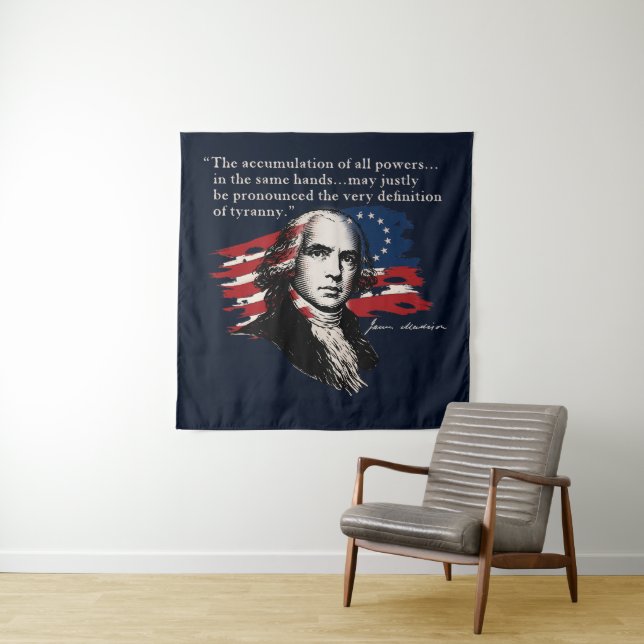 James Madison Tapestry (In Situ)