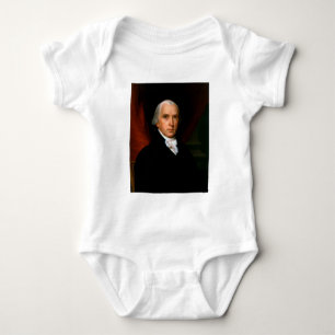 James Madison the 4th President: Colonial America Baby Bodysuit