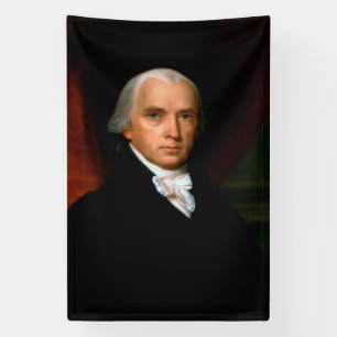 James Madison the 4th President: Colonial America Banner