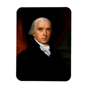 James Madison the 4th President: Colonial America Magnet