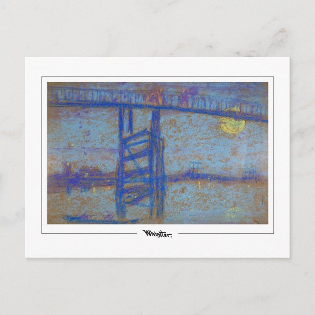 James McNeill Whistler #13-2 - Fine Art Postcard (Front)