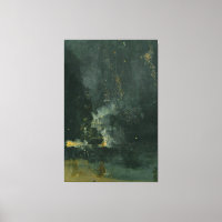 James McNeill Whistler - Nocturne in Black Gold