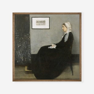 James McNeill Whistler Portrait Whistler's Mother Poster
