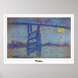 James McNeill Whistler Zedign Art Poster #13-2