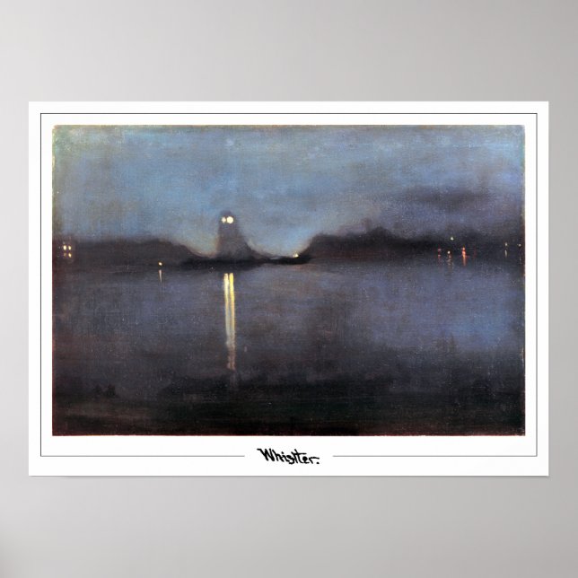 James McNeill Whistler Zedign Art Poster #36 (Front)