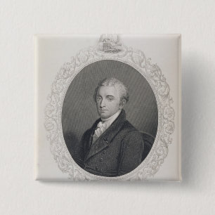 James Monroe 15 Cm Square Badge