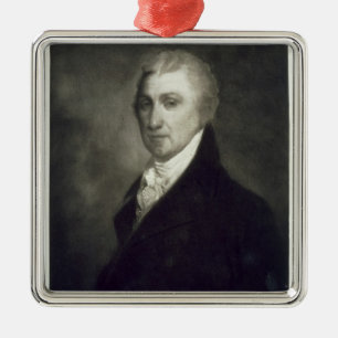 James Monroe, 5th President of the United States o Metal Tree Decoration