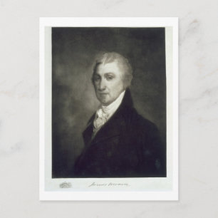 James Monroe, 5th President of the United States o Postcard