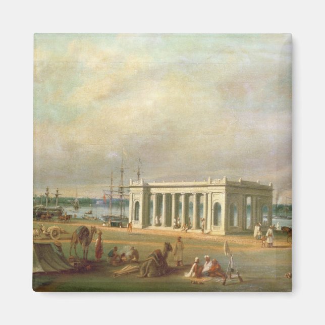 James Prinsep's Memorial, on the Hooghli River, Ca Magnet (Front)