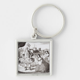 James Quin as Coriolanus Key Ring